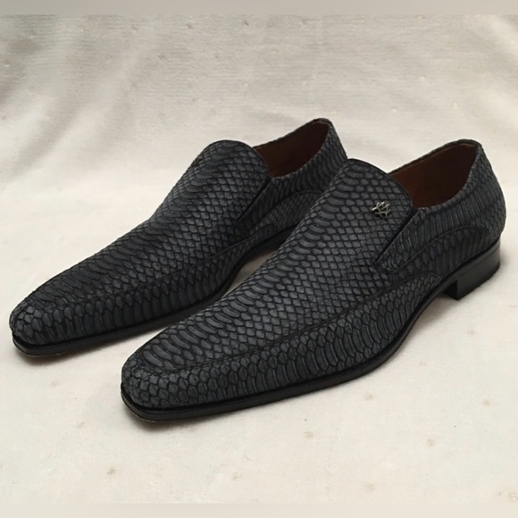 Mezlan Other - Mezlan Platinum Izano Blue Derby Dress Shoes